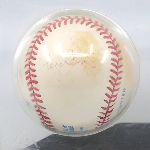 Roger Clemens "The Rocket" Signed Baseball Boston Red Sox